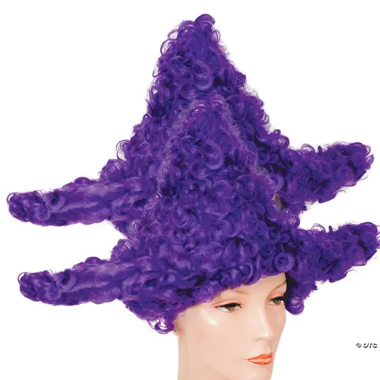 Star Clown Wig Fun & Colorful Costume Accessory {3}