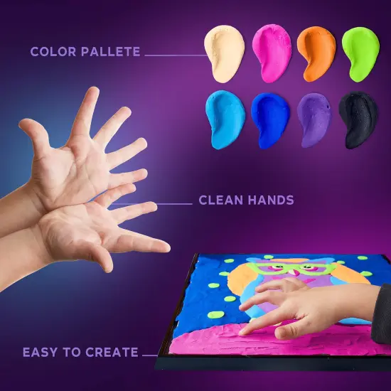 OKTO Clay-by-Numbers Kit &ndash; &ldquo;Owl&rdquo; (11.4&rdquo; x 11.4&rdquo;) {4}