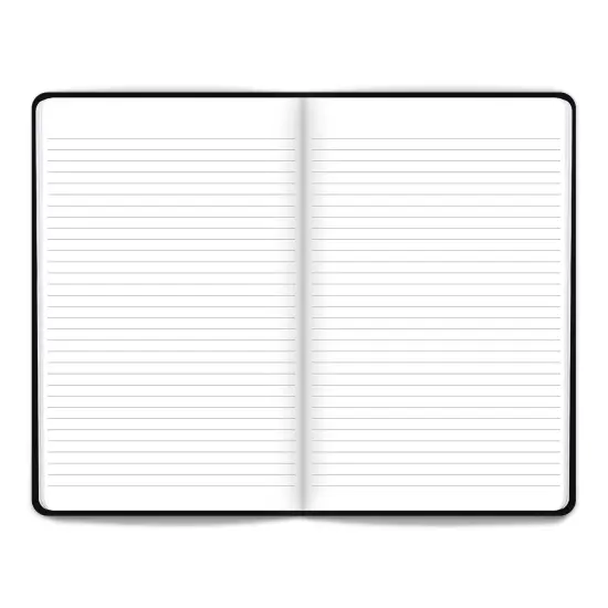 Pantone OFFICIAL Black | 5.25 x 8.25 Inch Lined Compact Journal | Non-Dated | BrownTrout | Planning Stationery Diary {3}