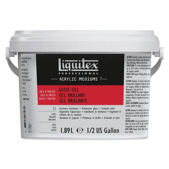 Liquitex Gel Medium - Gloss, 64 oz {1}