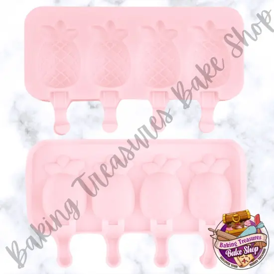 Pineapple Cakecsicles/Popsicles Mold {2}