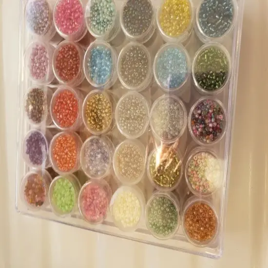 30 Full Cylinders of 2mm Seed Beads {4}