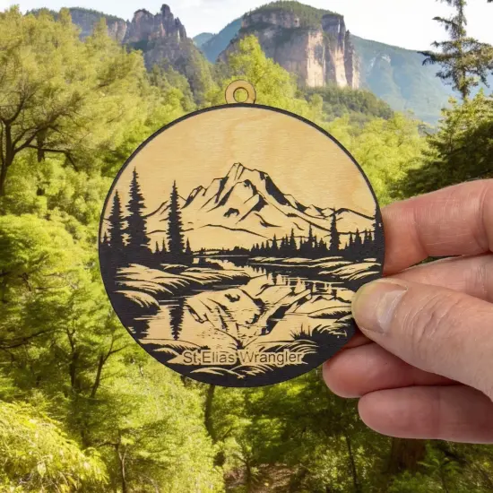 Ornament - Black - St Elias Wrangler {5}