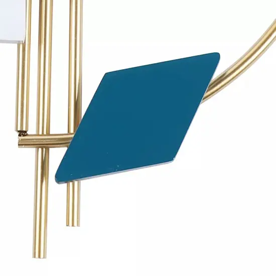 Modern Nordic Large Wall Clock 3D Creative Clock Wall Living Room Home Art Decor {3}