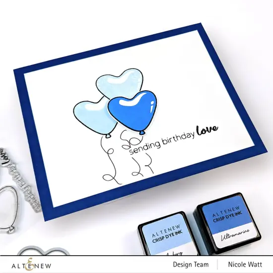 Mini Delight: Birthday Love Stamp & Die Set {5}