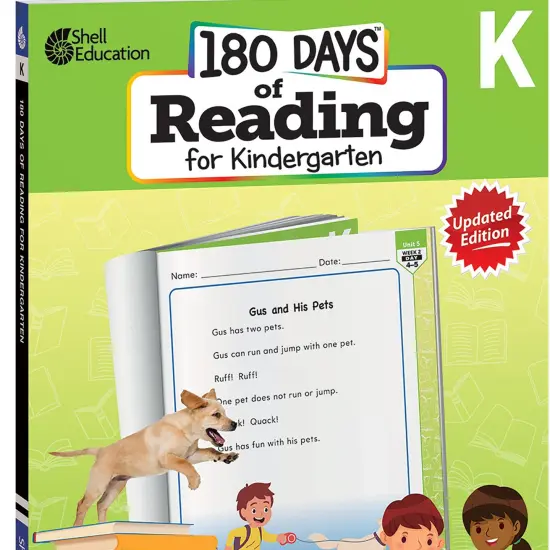 180 Days of Reading 2nd Edition, Grade K {2}