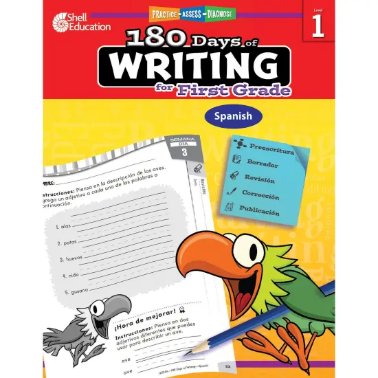 180 Days of Writing for First Grade (Spanish) {1}