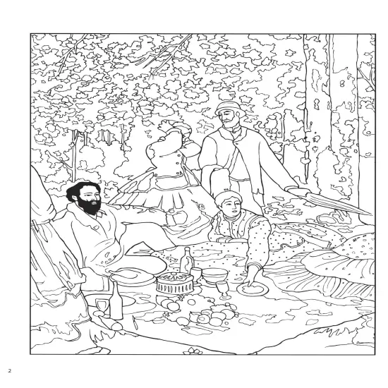 Dover Masterworks: Coloring Your Own Monet Paintings-Softcover {4}