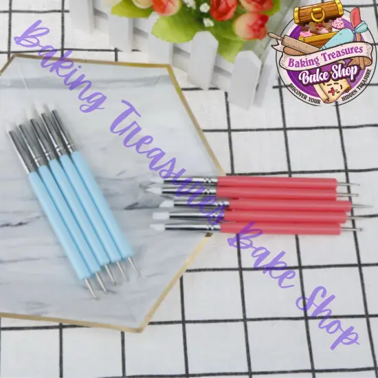 5pc Double Sided Dotting Tool Set {4}
