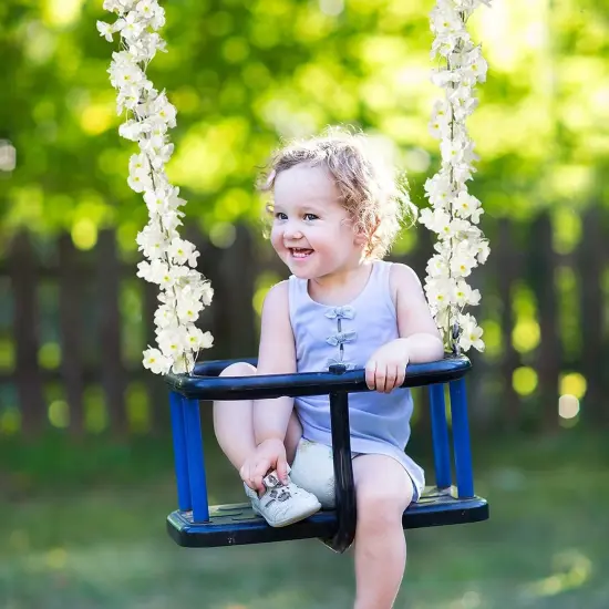 6-Pack Artificial Cherry Blossom Garland - Hanging Silk Flower Vines for Home and Event Decor {6}