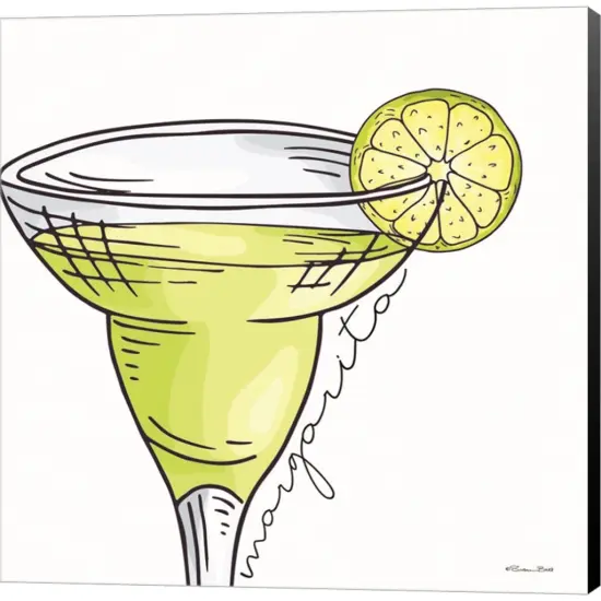 Margarita by Susan Ball 12" x 12" Canvas Wall Art {1}