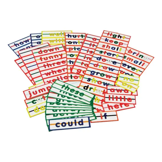 Roylco Sight Words String Ups Multicolored {4}