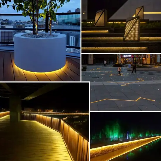 Kitcheniva 12V 384LEDs/M Waterproof Tape Rope Lights Green {5}