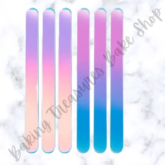 Acrylic Popsicle Sticks-Holographic {1}
