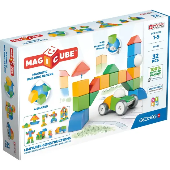 Magicubes Shapes Recycled, 32 Pieces {1}