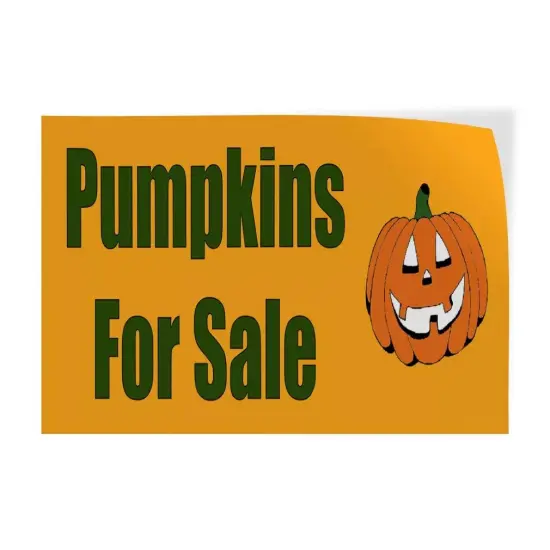Kitcheniva Pumpkins for Sale Halloween Decal Stickers {1}