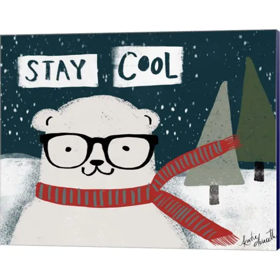 Stay Cool by Katie Doucette 20" x 16" Canvas Wall Art {1}