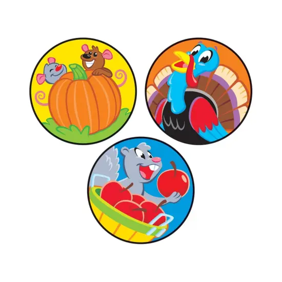 Fall Friends/Pumpkin Stinky Stickers&reg;, 48 Per Pack, 6 Packs {2}