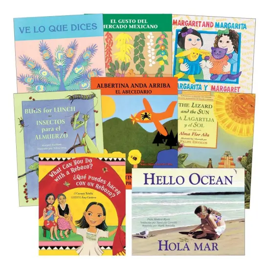 Kaplan Early Learning Company English and Spanish Story Books - Set of 8 {4}