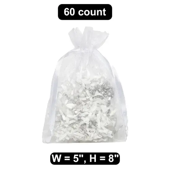 5" x 8" Organza Bag Ideal for Wedding Favors {1}