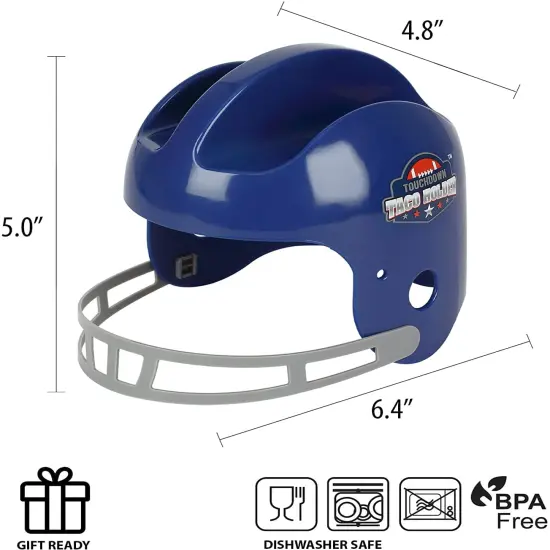 Touchdown Sculpted Football Helmet Taco & Snack Holder {5}