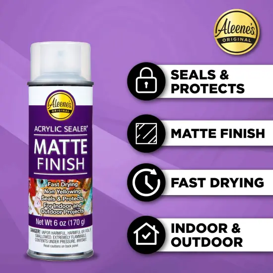 Aleene''s Acrylic Spray Sealer6 oz. Matte Finish 3 Pack {3}
