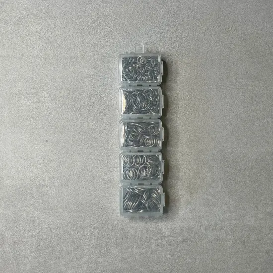 Jewelry Made By Me Jump Rings-Silver {3}