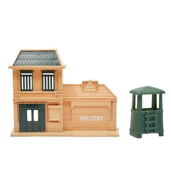 BLUE PANDA 300 Piece Military Toys Plastic Army Men with Tanks, Planes, Flags and Accessories for Boys Ages 8-14 {6}