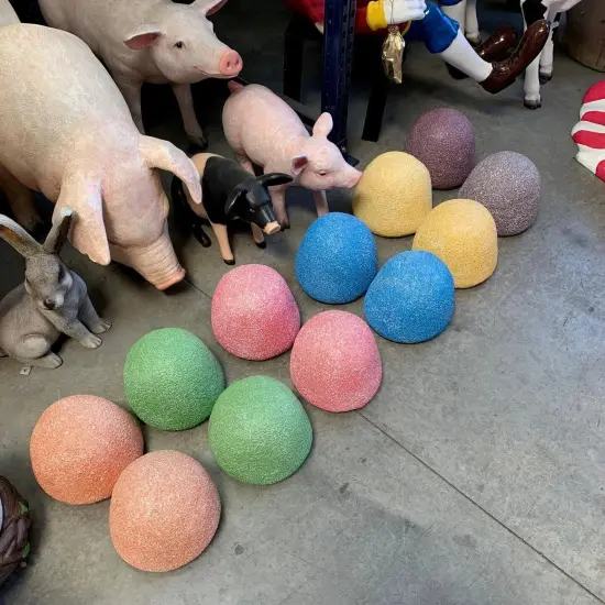 Blue Gum Drop Over Sized Candy Statue {4}