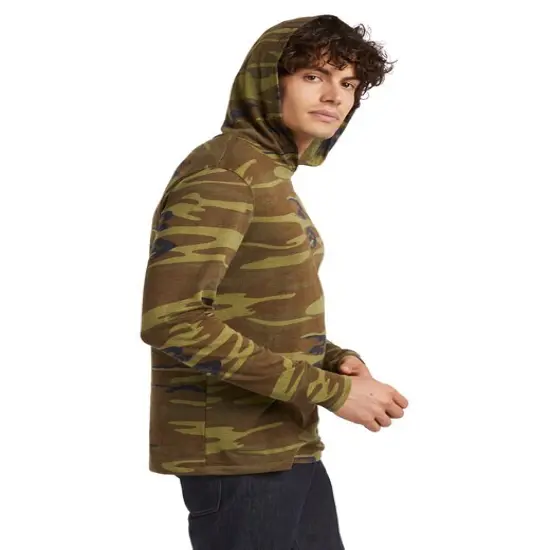 Unisex Printed Keeper Pullover Hooded Sweatshirt CAMO {6}