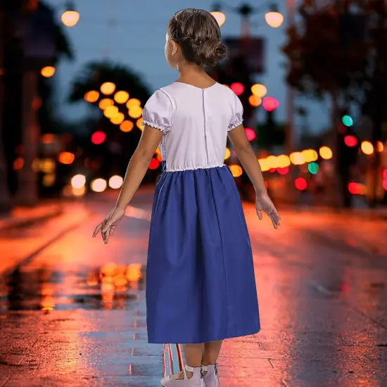 Disney Encanto Luisa Madrigal Kids Costume Classic Dress Perfect for Halloween {5}