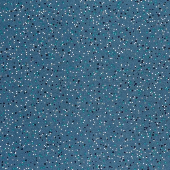 Mook Fabrics Dotted Cotton Fabric [108 in. Wide] - By The Yard Midnight {1}