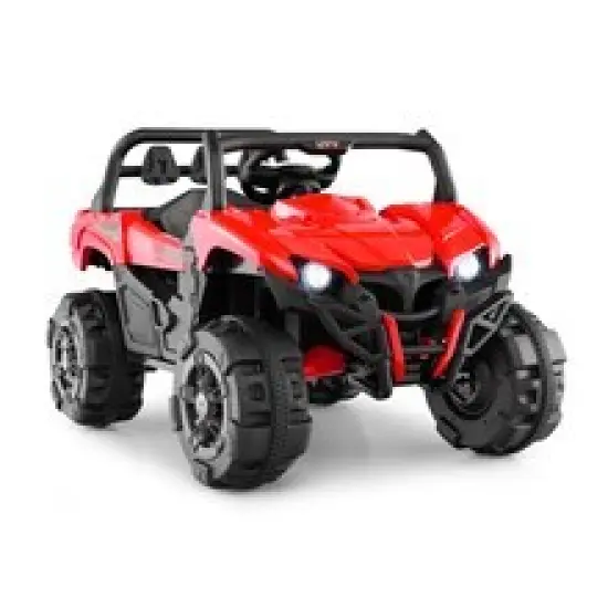 12V Battery-Powered Electric Vehicle with Remote Control & 3 Speed Modes Black {9}