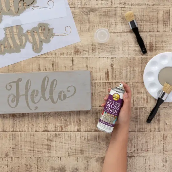 Aleene''s Acrylic Spray Sealer Gloss Finish 6 oz. 3 Pack {5}