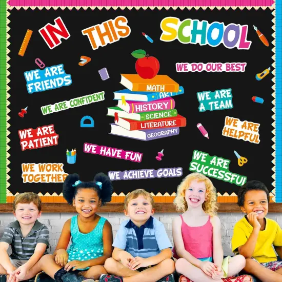 Motivational Bulletin Board Decoration Set {5}