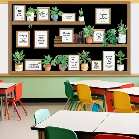 Bookshelf Bulletin Board Set {5}