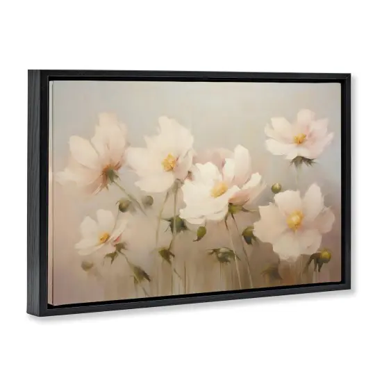 Stupell Industries Faded Pink Blossoms Floating Frame, design by LSR Creative Studio {3}
