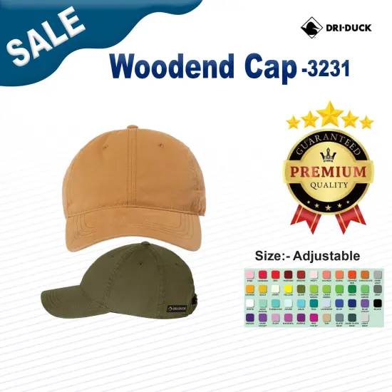 DRI DUCK&reg; Woodend Cap Deep Blue {3}