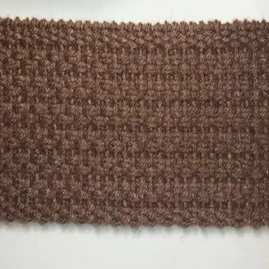 1" Cotton Webbing - 10 Continuous Yards - Made in USA! Brown {1}