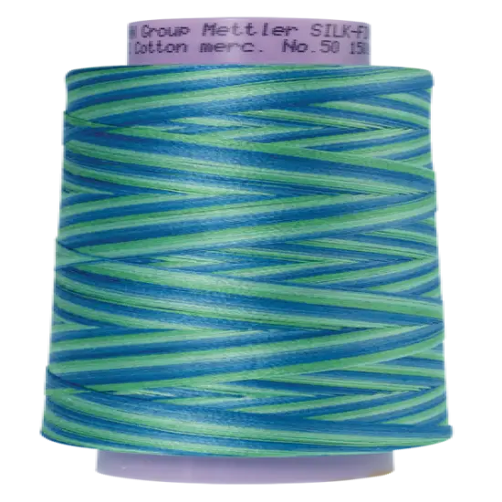 Seaspray (9090-9814) | Silk-Finish Cotton Multi 50wt (1372M / 1500Y) | Mettler Thread {1}