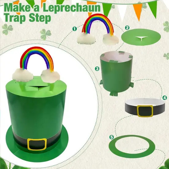 St. Patrick's Day DIY Leprechaun Trap Kit St Patricks Day {4}