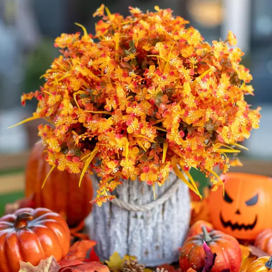 Artificial Mums for Outdoor Fall Flowers {5}