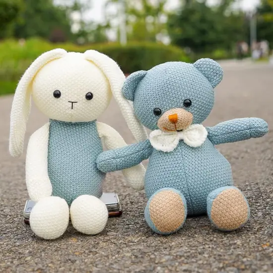 150Pcs Black Plastic Safety Eyes and Nose (6mm-12mm and 20mm) {4}