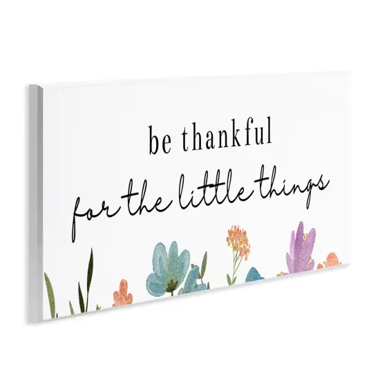 Stupell Industries Thankful For Little Things Wall Plaque By Katie Griggs {3}