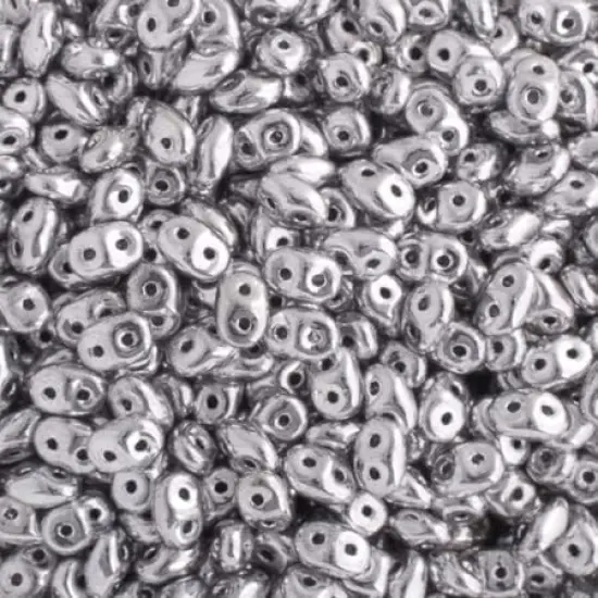 Matubo 2-Hole Czech Glass Crystal Finishes Superduo Beads, 100g Full Labrador {1}