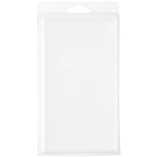 Collecting Warehouse Clear Plastic Clamshell Package / Storage Container, 6" H x 3.13" W x 2.5" D {1}
