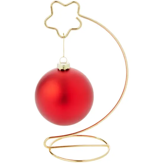 Bard's Star Gold-toned Ornament Stand, 8.25" H x 3.5" W x 3.5" D {3}