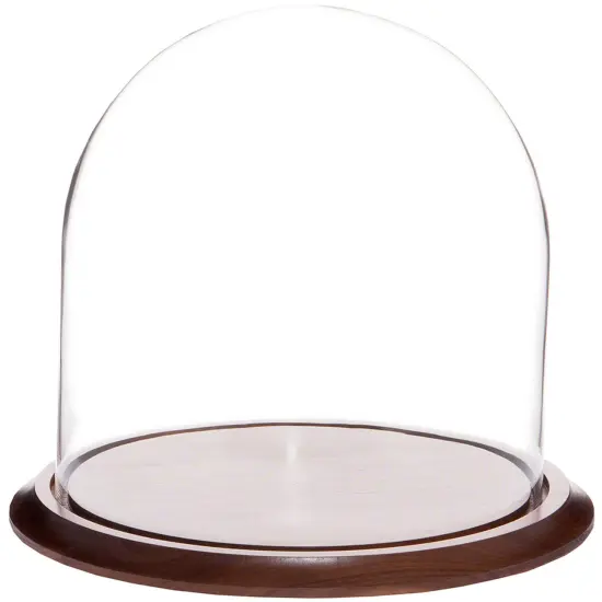 Plymor 11.75" x 12" Glass Display Dome Cloche No Base {2}