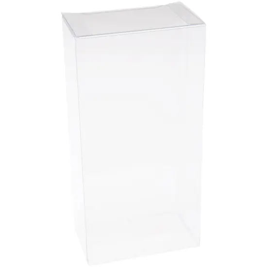 Plymor Clear Folding Action Figure Storage / Display Protector Box, 2.75" W x 1.75" D x 5.5" H, fits 4.25" -5" Figures {1}