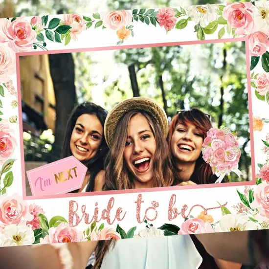 Bridal Shower Decorations Bride to Be Party Photo Booth Props Bride to Be Sign Bride to Be Sash Bridal Shower Party Supplies Bridal Shower Party Photo Booth Props Bachelorette Party {2}